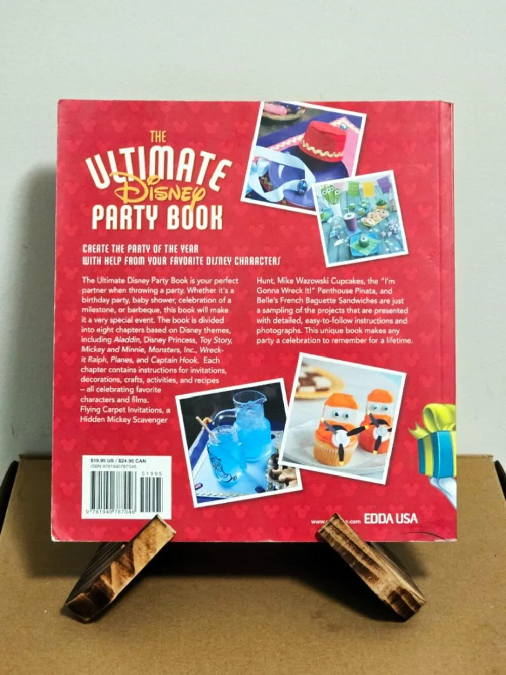 Disney Cookbook3 Book Bundle Princess Bakery Party Book Mickey Toy Story Recipes